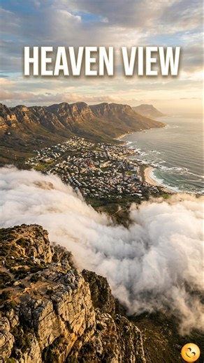 Table Mountain Cape Town 🇿🇦 | Heaven View 😍 #beautifulplaces #natural