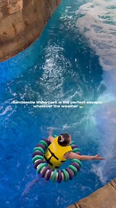 Rain or shine, the fun’s on! 🌊 Escape to tropical temps, indoor thrills, and slides all day long at Sandcastle Waterpark. Perfect for family fun, whatever the weather 🌴 🎟️ Book your tickets now! | Sandcastle Waterpark Blackpool