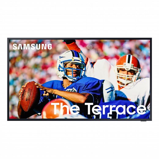 SAMSUNG 75" Class The Terrace Full Sun Outdoor QLED 4K (2160P) LED Smart TV QN75LST9TAFXZA