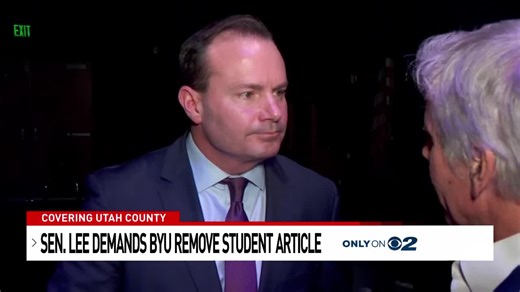 First Amendment lawyer weighs in on Sen. Lee's demand to remove student news report
