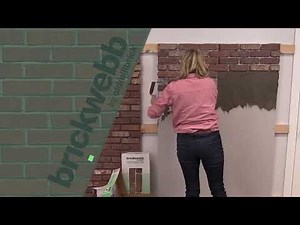 Timelapse Installs of Brickwebb vs. Thin Brick Singles