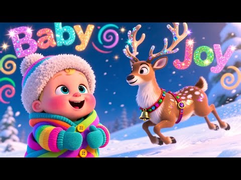 Reindeer Beep Beep Race 🦌🎶 Fun Holiday Song for Kids | Learn Numbers & Colors