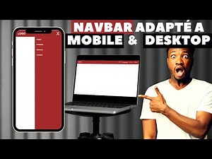 Créer un Menu Hamburger Responsive avec Animation CSS | Navigation Mobile Adaptative