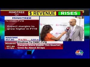 Decoding Mindtree's Q1 Performance with MD & CEO Rostow Ravanan | #1QWithCNBCTV18