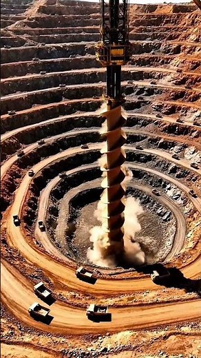 Watch the Biggest Drill in the World Obliterate the Earth! Massive Open-Pit Mining Operations