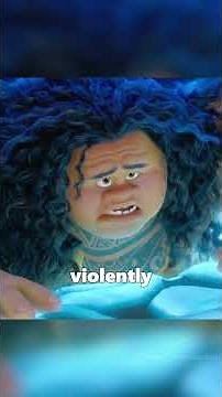 😱Maui’s fish hook actually came from his ancestors?#shorts #moana #disney