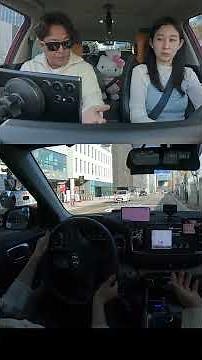 How to use the non-cross steering wheel #HandsomeManDrivingClass #BeginnerDriving