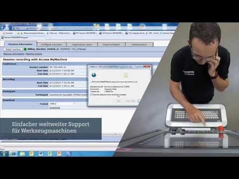 Fernwartung durchführen mit Access MyMachine