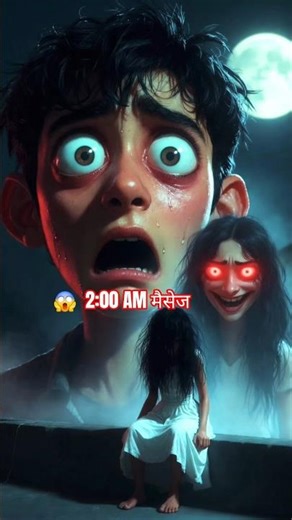 भूतिया Girlfriend के साथ Romance 🧟 #bhoot​ #shorts #horrorstories​ #cartoon​