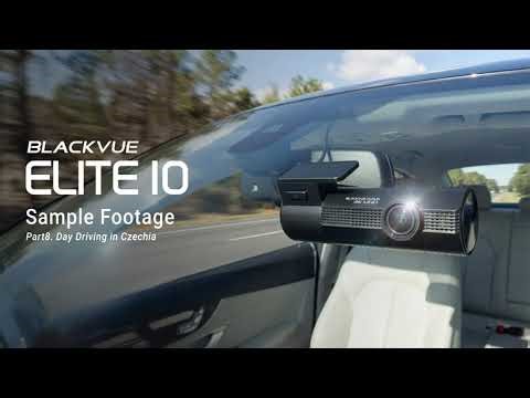 BlackVue ELITE 10: Dual 4K HDR Daylight Driving in Prague, Czech Republic