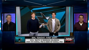 Macklin Celebrini, Will Smith join NHL Tonight