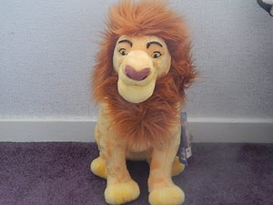 Lion King Disneystore 2017 Mufasa Plush