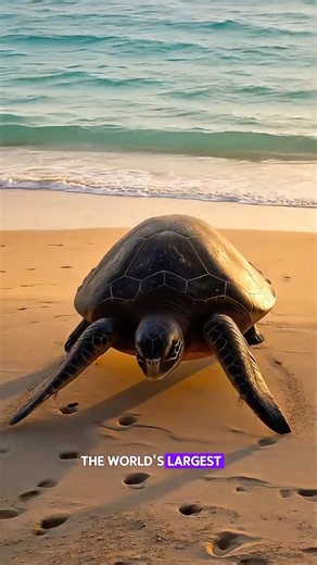 The Turtle Bigger Than You Think! 🌍