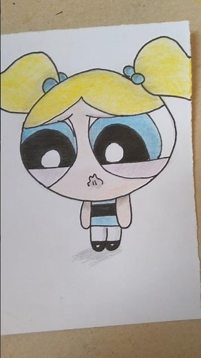 Bubbles Sad Moment 💙 | Powerpuff Girls Emotional Edit #shorts