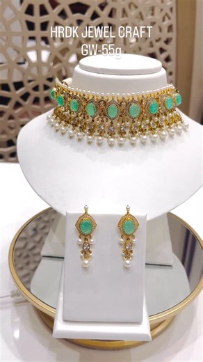 HRDK JEWEL CRAFT LTD. on Instagram: "Timeless tradition woven by hand ✨ This traditional handmade necklace by HRDK Jewel Craft, Jodhpur, reflects the royal heritage and fine artistry of Rajasthan. Crafted with love, inspired by culture, and made to be treasured forever. 🔗 Follow: @hrdkjewelcraft 📦 Fast Delivery | 🌍Worldwide Shipping | 💎 100% Authentic 📧DM us for more details Kindly WhatsApp : +91-92518 36384 #hrdkjewelcraft #weddingjewelery #indianjewelry #rajputijewellery #antiquejewelryad