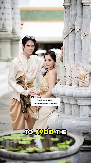 Traditional Thai Costume Photoshoot Experience in Bangkok