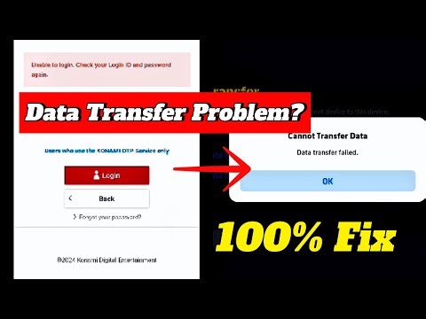 3 Different Methods to Solve DATA TRANSFER FAILED Problem!! eFootball 2025 Mobile🎮