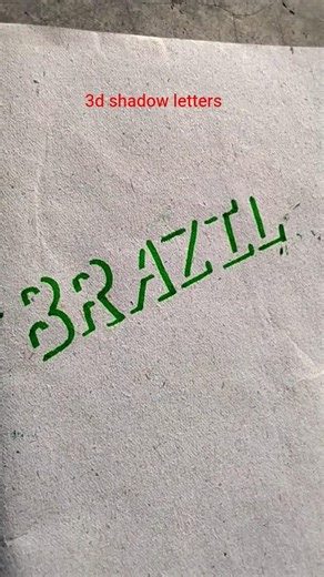 How to draw 3d shadow letters ll writing 3d shadow letters ll roycalligraphy 58 ll