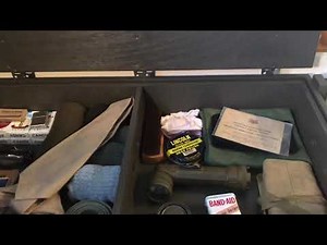 How to properly arrange your WW2 G.I. Footlocker