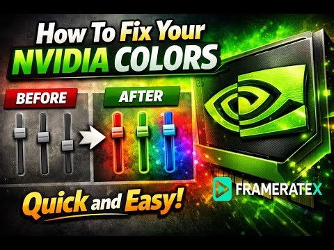 How To Fix NVIDIA Colors Quick, Easy, and Straight to the Point - NO BS!