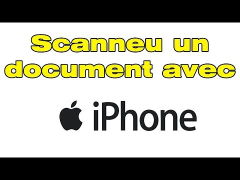 Comment scanner un document avec un iPhone gratuit