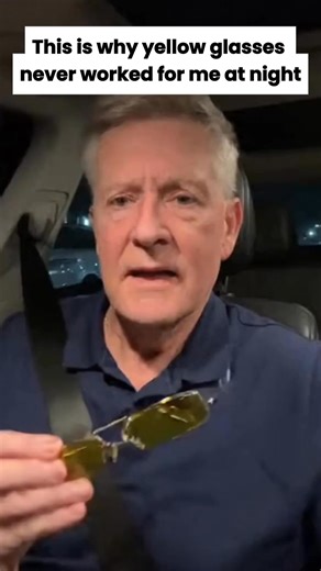 If you've tried yellow glasses for night driving but they just made everything darker and the glare was still there, you're not alone. Most yellow glasses are just tinted plastic, not actually polarized. And there's a huge difference between a yellow tint and real polarization. Yellow tint just changes the color of what you see, making everything look orange while often dimming your overall vision. But polarization actually filters the light waves coming from modern LED headlights. These LEDs em