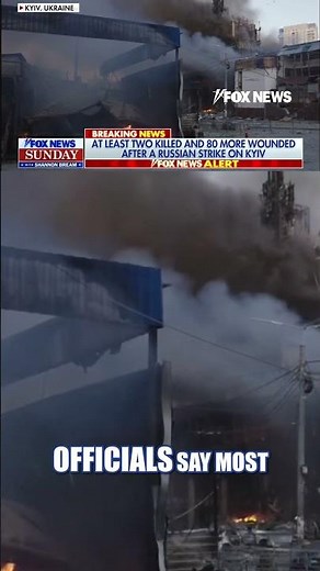 JUST IN: At least 2 killed, dozens injured in Russian strike on Kyiv #foxnews #news #us #fox