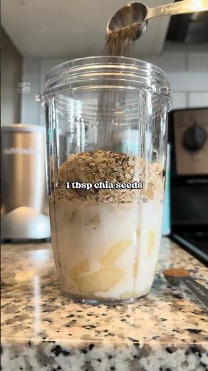 Pear Banana Smoothie Recipe | #smoothie #recipe #pear #banana #cinnamon