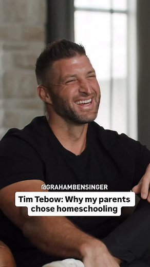 Tim Tebow breaks down what mattered most growing up ❤️ #homeschooling | Graham Bensinger