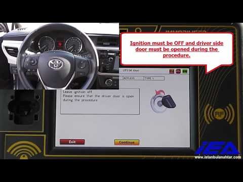 TOYOTA COROLLA 2013+ SMART REMOTE KEY PROGRAMMING(ADD KEY)