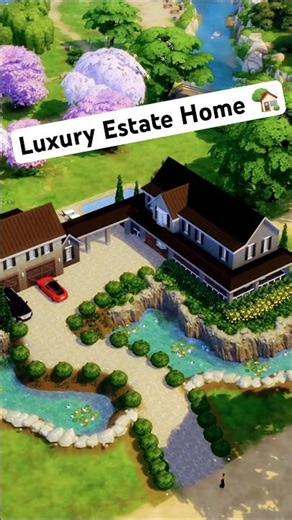 Luxury Estate Home in The Sims 4 🏡✨