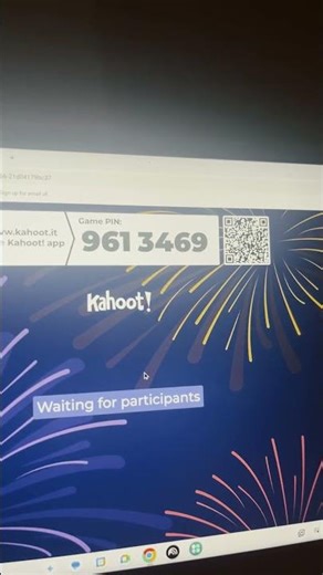 Join me in kahoot the code is on screen !
