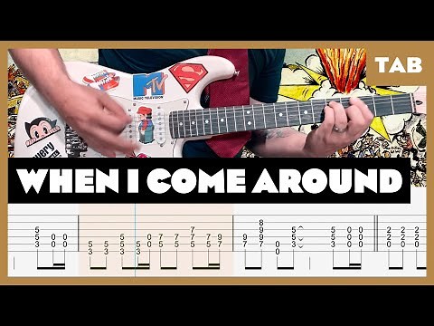 Green Day - When I Come Around - Guitar Tab | Lesson | Cover | Tutorial