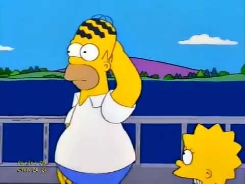 Lisa Saves Homer with a Drawbridge