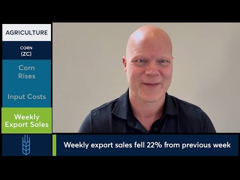 Corn futures reached highest close since June. 3/19/26