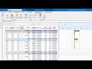 OPUS20. NOVEDADES EN PROGRAMA DE OBRA