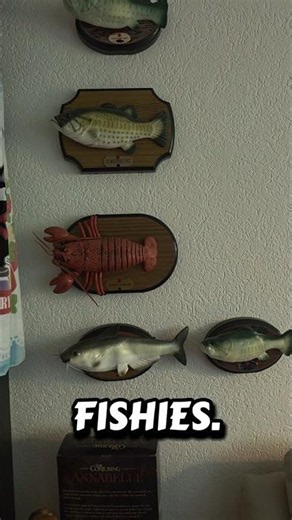 🐟🖤 A Wall of Singing Fish... My Big Mouth Billy Bass Collection 🖤🐟