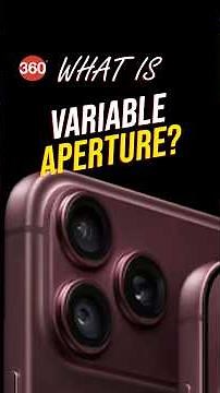 What is iPhone Variable Aperture and how it works: Meet the iPhone part slimmer than a human hair.