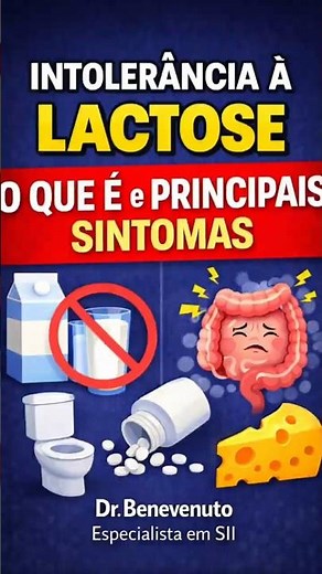 Intolerância à Lactose. O Que é ? Sintomas como gases, diarreia, inchaço, cólica e dor no intestino