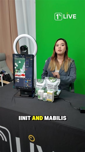 🔥 𝐓𝐚𝐤𝐞 𝐘𝐨𝐮𝐫 𝐋𝐢𝐯𝐞 𝐒𝐞𝐥𝐥𝐢𝐧𝐠 𝐭𝐨 𝐭𝐡𝐞 𝐍𝐞𝐱𝐭 𝐋𝐞𝐯𝐞𝐥 — 𝐉𝐮𝐬𝐭 𝐋𝐢𝐤𝐞 𝐂𝐡𝐞𝐟𝐚𝐲𝐛𝐬 𝐏𝐚𝐫𝐚𝐠𝐢𝐬 𝐏𝐇! The 1Live Studio-in-One delivers a complete, creator-ready setup designed for nonstop, high-quality streaming. Enjoy crystal-clear video, studio lighting, stable power, and seamless performance — all in one powerful device. No more relying on a single phone. No more battery interruptions right when orders start coming in. Perfect for sellers who want to go live w