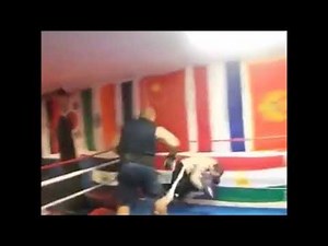 Deric the Giant (7-5-1) lands beautiful 4 punch combo on Charlie Zelenoff (0-1) in 2012