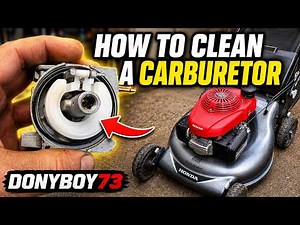 HOW-TO Easily Fix A Lawnmower That Won't Start!