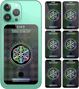 Stickers for Cell Phones/Laptops/Tablets/Devices/Household Equipment - 4.2 x 2.4 x 0.015 inches-Large Area Protection-Applies to Everyone - [Reusable] - (6 Pack)
