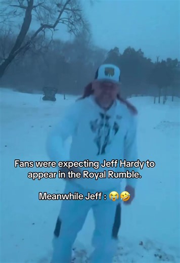 I love Jeff living his best life #jeffhardy #matthardy #hardyboyz #wwe #royalrumble