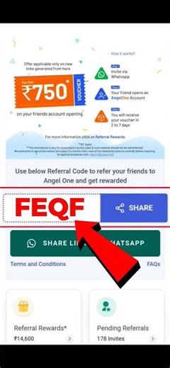 Angel one account opening referral code | What is angel one referral code | Referral Code Angel one