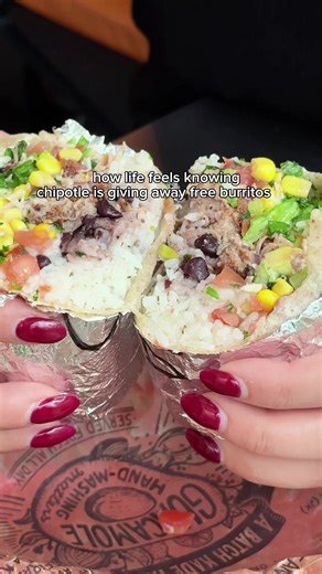 the sweet life 🫶 u know the drill. 2nd April, first 100 customers in each restaurant. because u know who has the biggest and freshest burritos in London 👀 #chipotleuk #burritoday