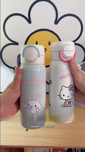 Unboxing hello kitty water bottle ⭐️🧸 #hellokitty #unboxing #pink #girly #sanrio #aesthetic #shorts