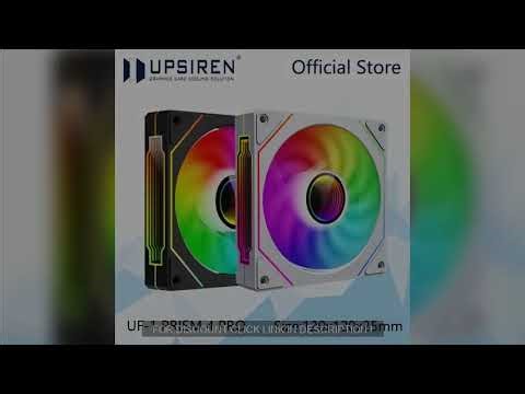 UPSIREN UF-1 PRISM 4 PRO Computer Chassis Fan 12cm ARGB 4 Pin PWM Quie Big Sale 70%