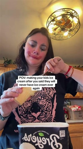 Spring break crazy is here #icecream #motherhood