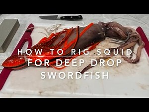 Squid Rig for DEEP Drop Swordfish
